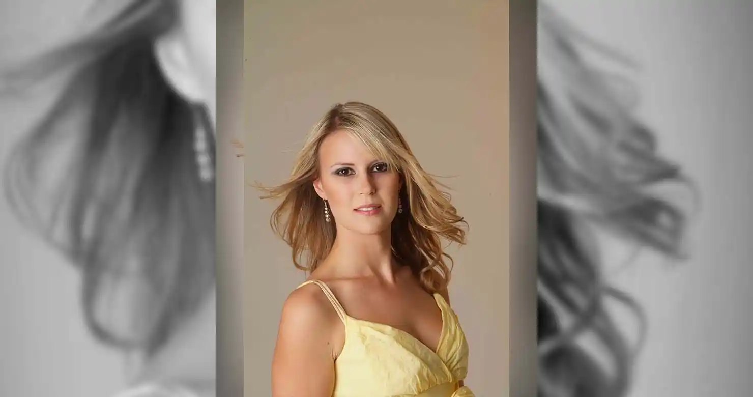 Unedited original photograph before retouching